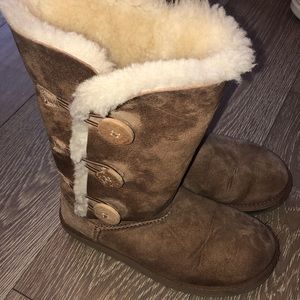 tall ugg button up boots